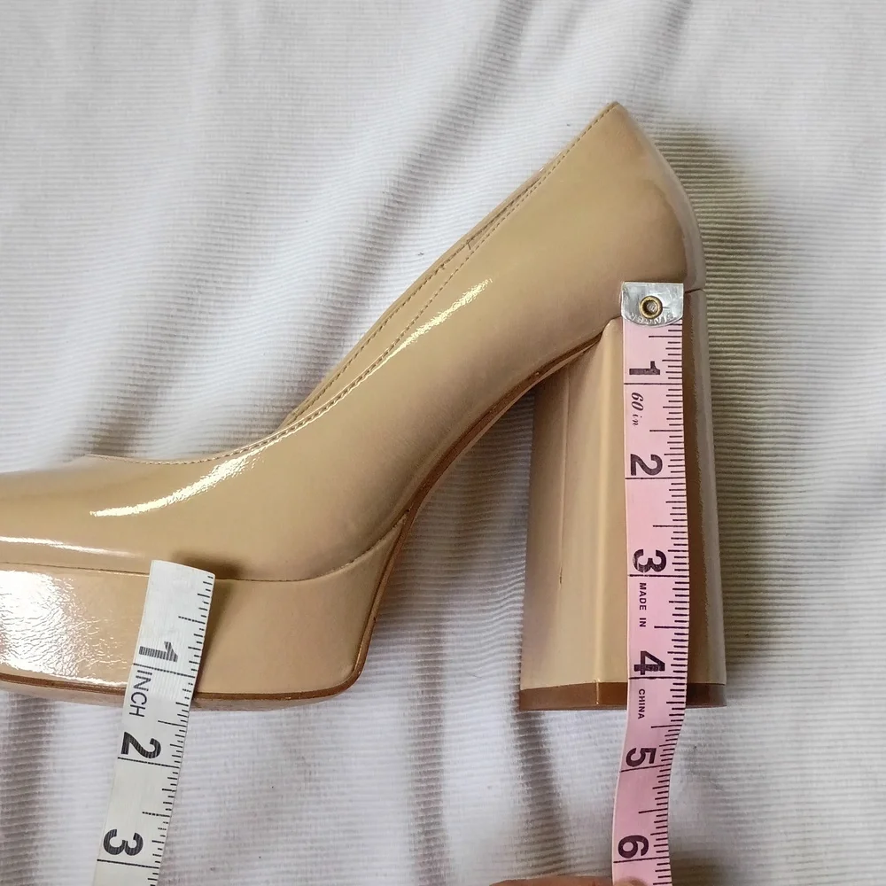 Jessica Simpson Dylexi Platform Nude Pumps - Picture 7 of 8